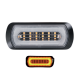 VSWD 706 Series Amber LED Strobe With Halo Trailer Function PN: VSWD-706